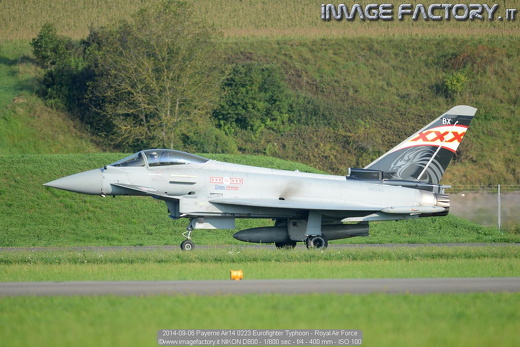 2014-09-06 Payerne Air14 0223 Eurofighter Typhoon - Royal Air Force